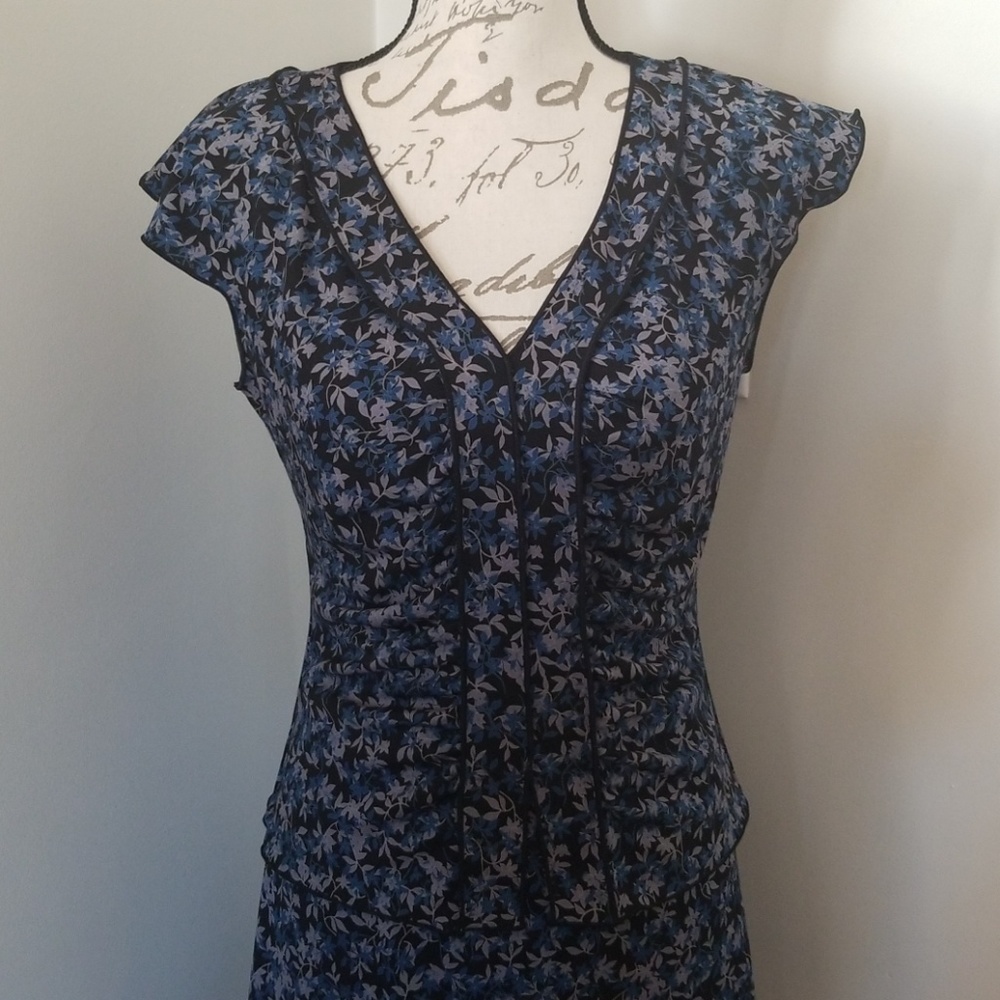 Max Studio Two Piece Floral Skirt Set